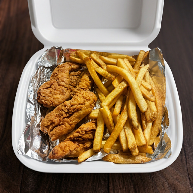 CHICKEN TENDERS /W Fries.